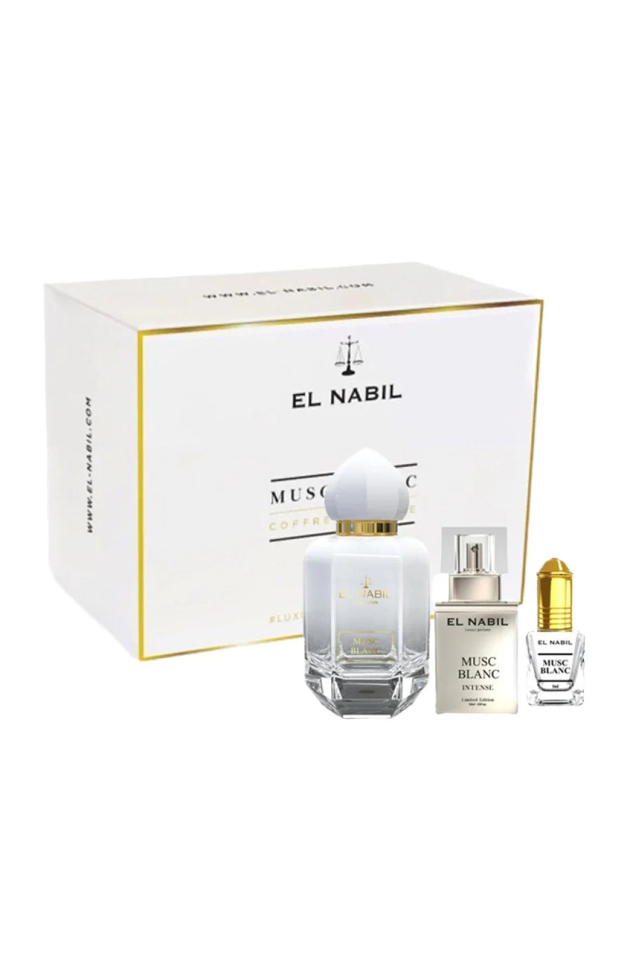 Coffret MUSC BLANC EL NABIL